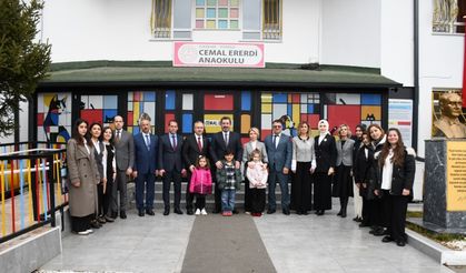 Eskişehir Cemal Ererdi Anaokulunu Ziyaret