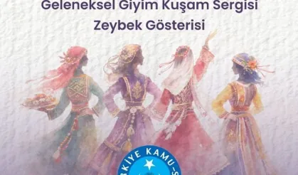 Türk kadınının birbirinden kıymetli ve zarif geleneksel kıyafetlerinden oluşan anlamlı bir sergi