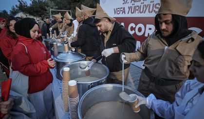 Bir hilâl uğruna toprağa düşen 57. Alay'ın kahraman evlatlarına