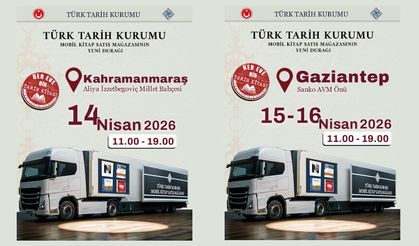 Mobil kitap satış mağazamız yayınlarımızı okurlarımızla buluşturmaya devam ediyor