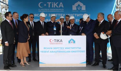 Yesevi Araştırmaları Enstitüsü Binasının Temel Atma Töreni