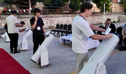 Elmadağ Anadolu Lisesi Öğrencilerinden "Gökyüzü Gözlem Şenliği"