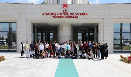 Bilim ve Sanat Merkezi Öğrencilerimiz Türk Tarih Kurumunda
