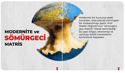 Modernitenin kurtuluş vaadi, arka planda sömürgeci bir mekanizmayı işletir