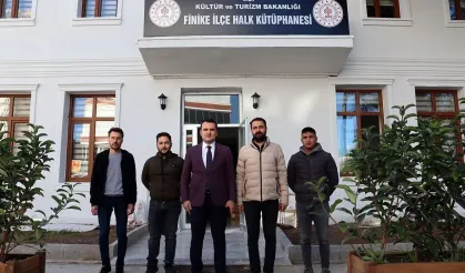 Finike Halk Kütüphanesi 21.00’a kadar hizmet vermeye başlıyor