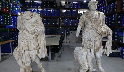 Roma İmparatoru Hadrianus’un heykeli bulundu