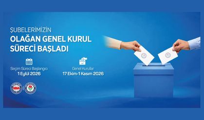ŞUBELERİMİZİN OLAĞAN GENEL KURUL SÜRECİ BAŞLADI