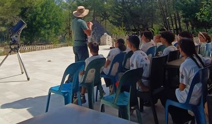 Mersin'de Özel Gereksinimli Öğrenciler, Gökyüzünü Gözlemledi