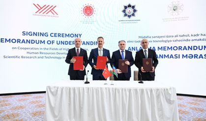 Türkiye ile Azerbaycan yükseköğretimde güçlerini savunma sanayisi için birleştiriyor