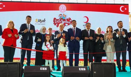 ŞÜKRÜ ÖZDİLEK KIZILAY ANAOKULU, UŞAK'TA TÖRENLE AÇILDI