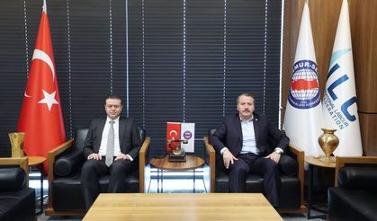 Rize İl Milli Eğitim Müdürü Halil İbrahim Akmeşe ziyareti