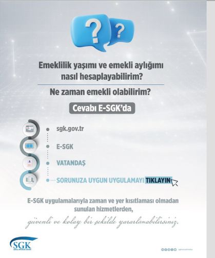 Emekli yaşımı ve aylığımı nasıl hesaplayabilirim?