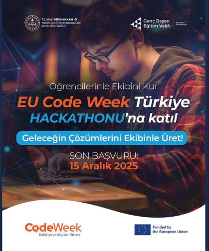 EU Code Week Türkiye Hackathonu başvuruları başladı!
