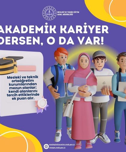 Hayallerindeki kariyere bir adım önde başlamak senin elinde