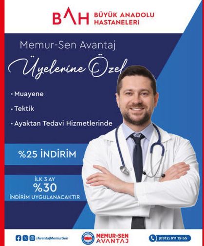Büyük Anadolu Hastaneleri MemurSenAvantaj Dünyasında