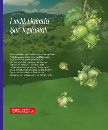 Adem ÖNER’den “Fındık Dalında Şiir Toplamak” denemesi ÖğretmenİZ dergisinde!