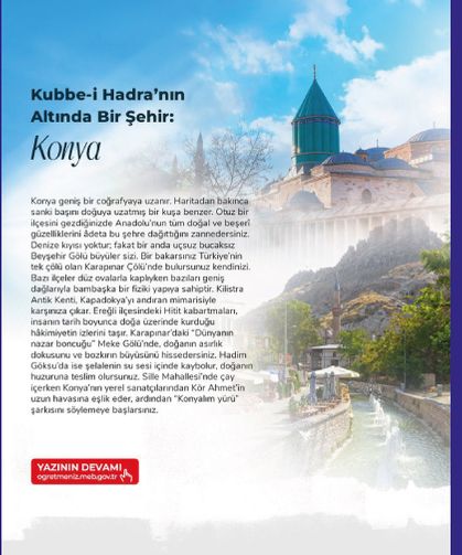 Kubbe-i Hadra’nın Altında Bir Şehir: Konya