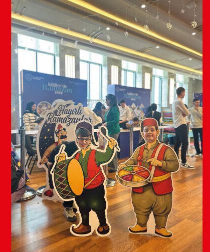 Tespih yapımı ve teravih çantası boyama atölyeleri