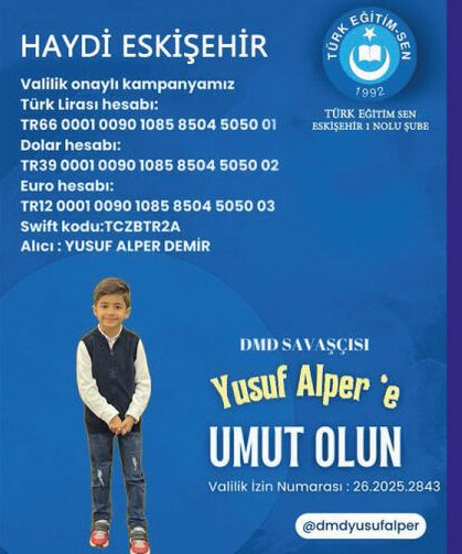 Yusuf Alper’e umut olalım…