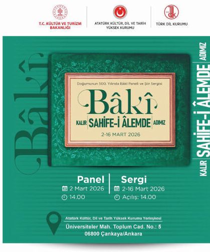 Doğumunun 500. Yılında Bâkî Paneli