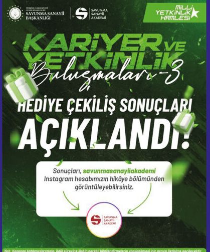 3 Hediye Çekiliş Sonuçları Açıklandı!