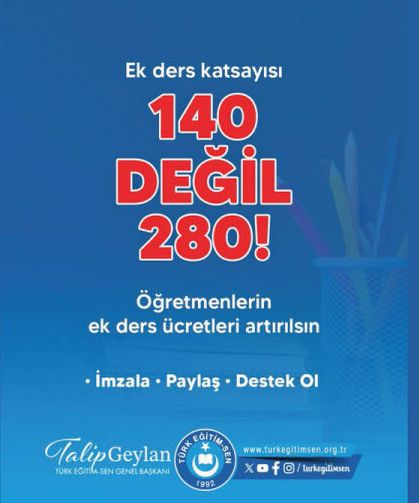 İMZA KAMPANYAMIZA DESTEK OLUN!