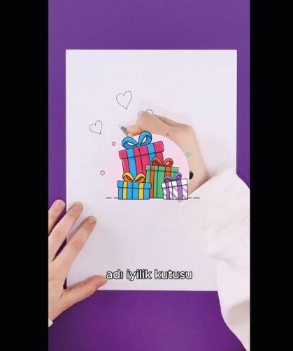 “İyilik Kutusu”nu birlikte çiziyoruz