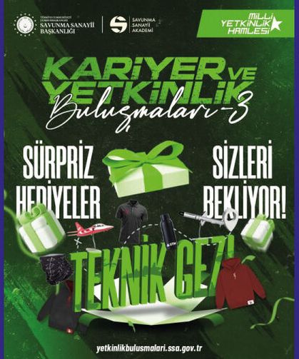 Kariyer ve Yetkinlik Buluşmaları-3'de Sürpriz Hediyeler Seni Bekliyor!