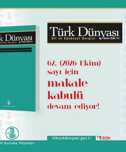 Makale kabulü devam ediyor!