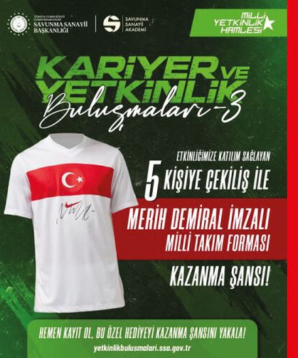 Merih Demiral İmzalı Milli Takım Forması Kazanma Şansı Seninle