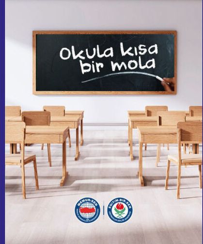 Okula kısa bir mola