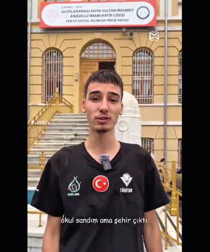 Okul sandım şehir çıktı