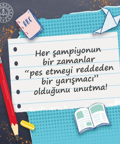 Şampiyonlar pes etmeyi red eden yarışmacılardı