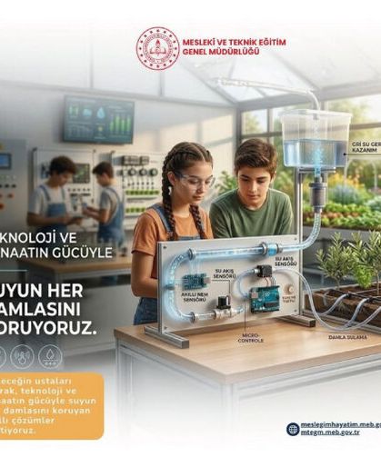 Suyun verimli kullanımına yönelik çözümler geliştiriyoruz