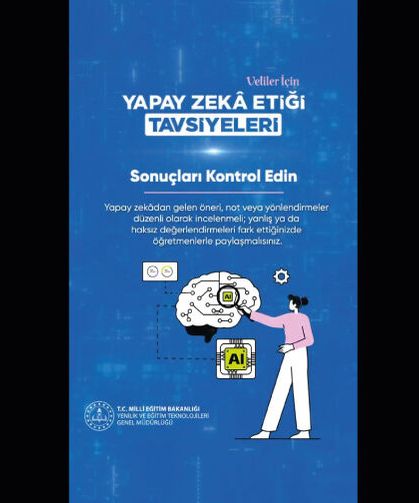 Velilere yapay zekâ etiği tavsiyeleri