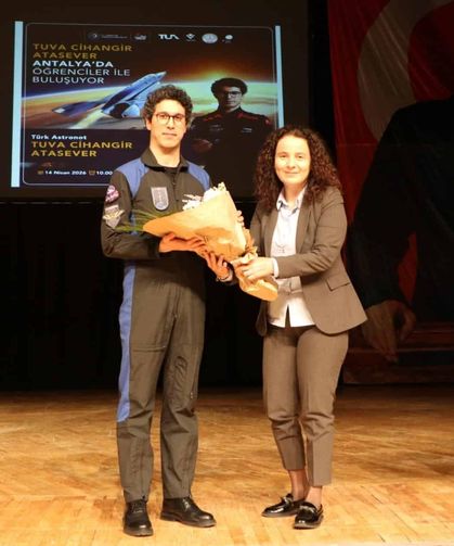 Astronot Tuva Cihangir Atasever, Antalya'da