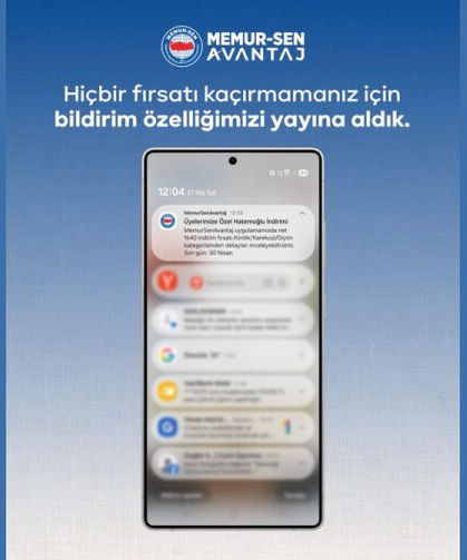 Memur Sen Avantaj Uygulaması