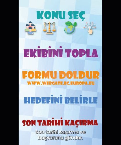 Erasmus+ Gençlik Katılımı tam senlik!