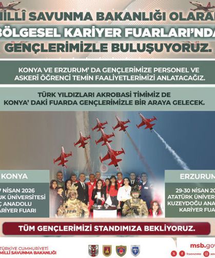Kariyer Fuarları’nda Gençlerimizle Buluşuyoruz