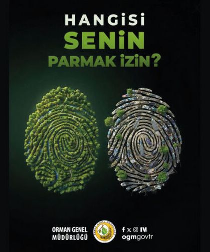 Doğaya bıraktığın iz, kim olduğunu anlatır