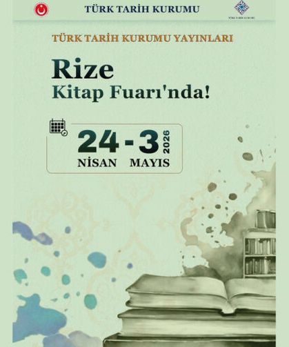 Yazarlarımız ve yayınlarımız Rize Kitap Fuarı'nda okurlarıyla buluşuyor!