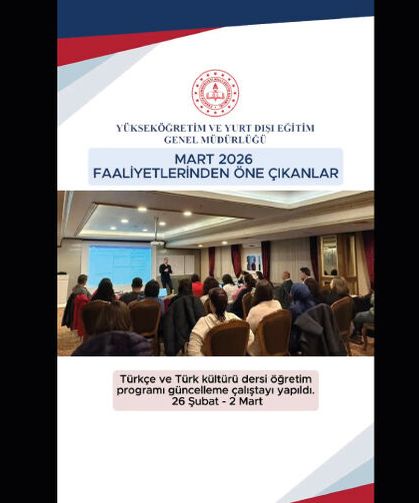 Mart Ayı Faaliyetlerinden Öne Çıkanlar
