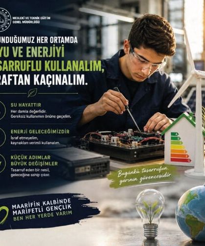 Mesleki eğitim; emeğin yanında ölçüyü, dikkati ve sorumluluğu da öğretir