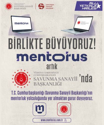 Mentorus Artık Savunma Sanayii‘nde!