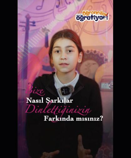 Öğrenciler öğretmeye devam ediyor!