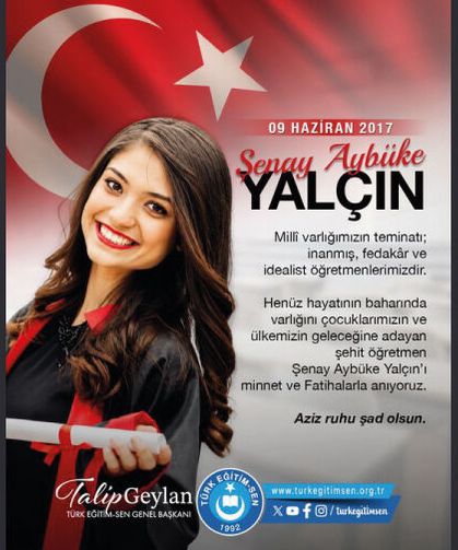 Aybüke Yalçın’ı rahmet dualarla anıyoruz
