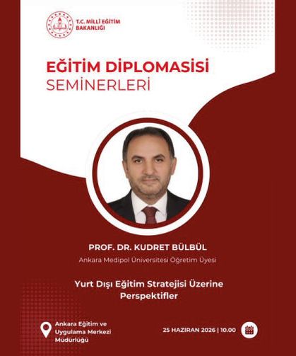 Eğitim Diplomasisi Seminerleri Devam Ediyor!