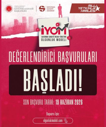 İYOM Değerlendiricisi Başvuruları Başladı!