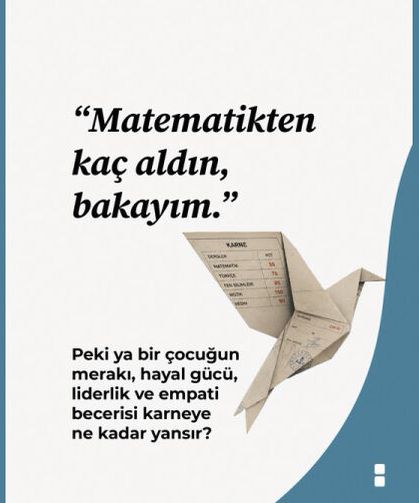 Karne sadece belirli derslerdeki akademik performansı gösterir