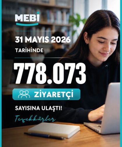 MEBİ’ye gösterdiğiniz ilgi için teşekkür ederiz